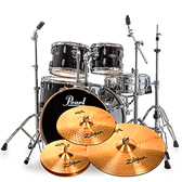 Drumsets mit Becken