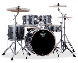 Mapex Venus Fusion in Steel Blue Metallic #VC mit Mapex Beckenset 