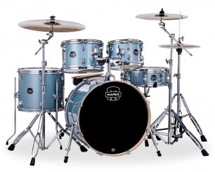 Mapex Venus Fusion in Aqua Blue Sparkle #VJ mit Mapex Beckenset 