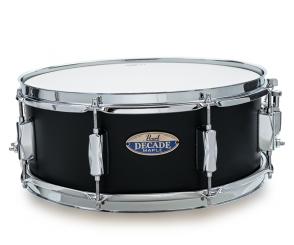 Pearl Snaredrum Decade Maple 14" x 5,5" in Satin Slate Black 