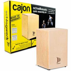 Schlagwerk Cajon Bausatz CBA 20S 