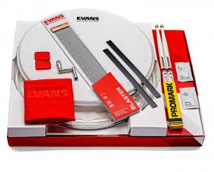 Evans 14" HD Dry Snare Tune UPKit 1 