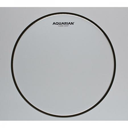 AQUARIAN 24" Classic clear Bass drum Fell 