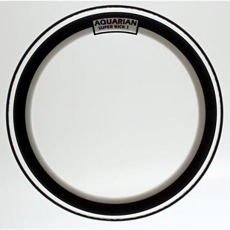 AQUARIAN 20" Super Kick 1 clear Bass drum Fell 