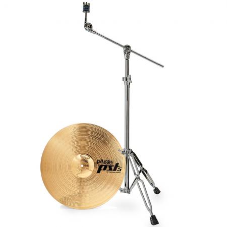 Paiste PST-5 18" Medium Crash mit Beckenständer B-330 