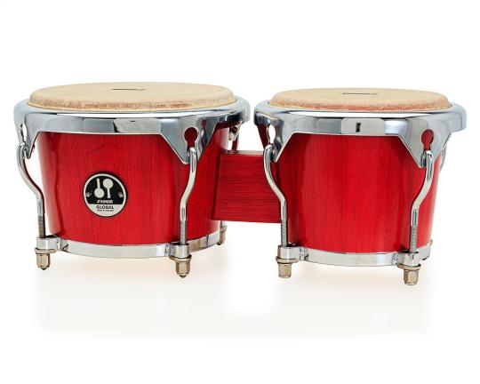 Sonor Bongos Global 7“ x 8,5“ GBW-7850 in Red Matte 