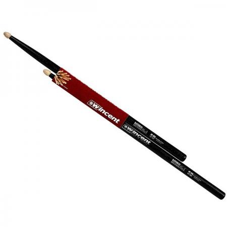 Wincent 5B Black Drumsticks 