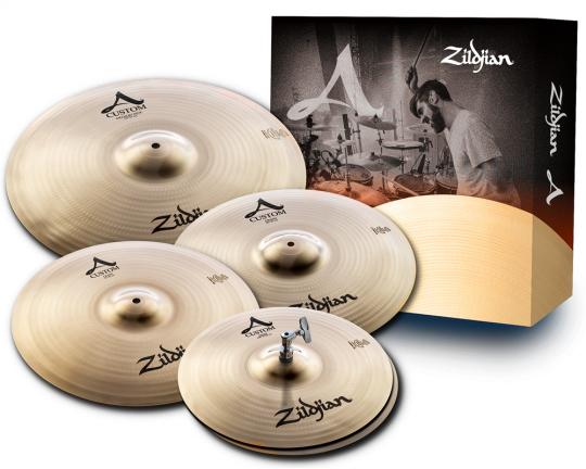 Beckenset Zildjian A Custom mit extra 18" Crash 